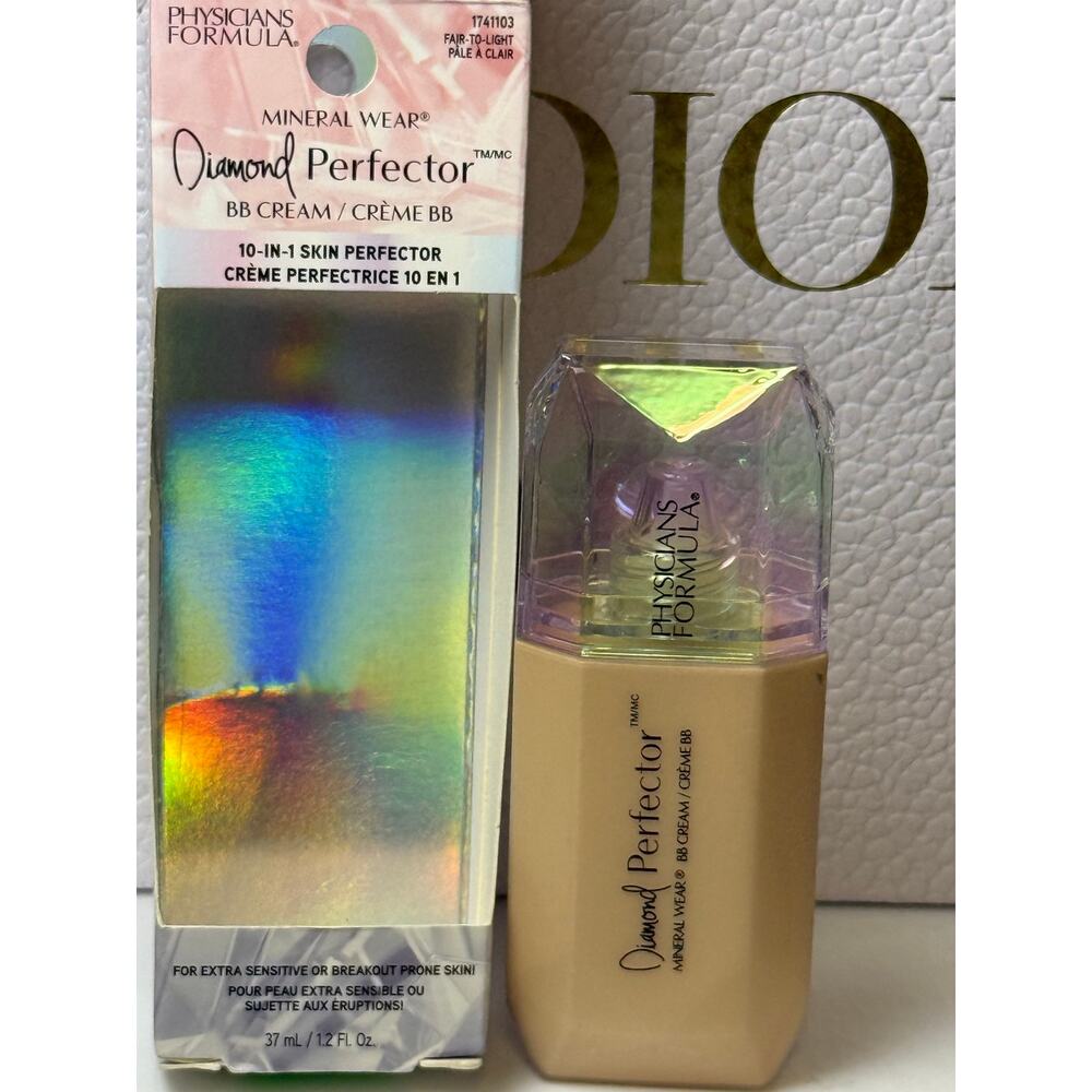 Physicians Formula Mineral Wear Diamond Perfector BB Cream Makeup -Fair / Light